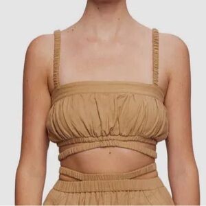 NWT Simkhai clay crop top